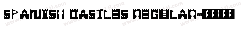 Spanish Castles Regular字体转换
